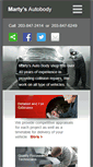Mobile Screenshot of martysautobody.com